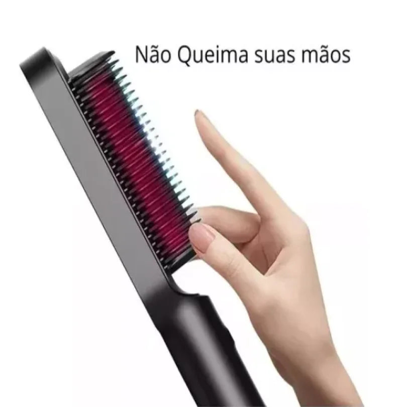 Escova Alisadora De Cabelo - Cerâmica