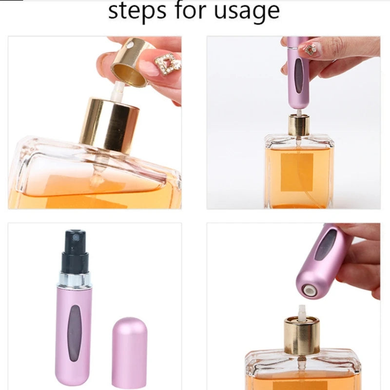 Mini Frasco Para Perfume Portátil 5ml