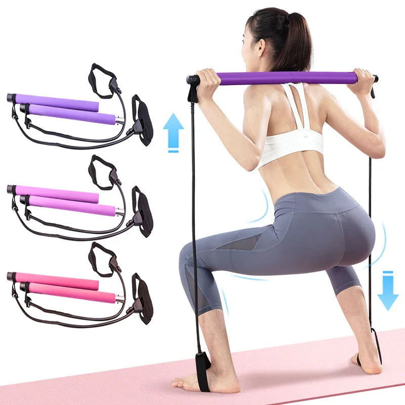 Pilates Stick Multifuncional – O Equipamento Ideal para Seu Treino!