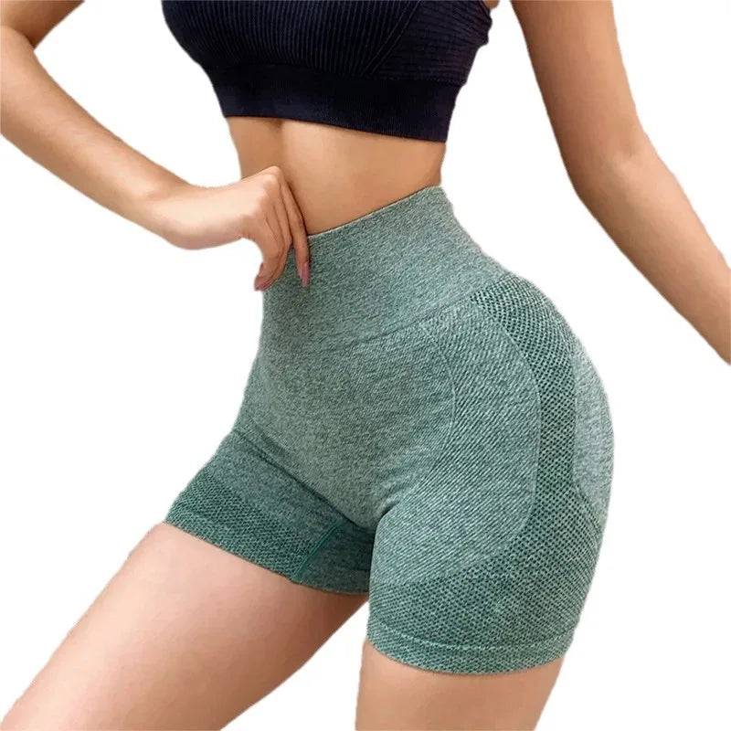 Short Esportivo de Cintura Alta – Conforto e Estilo para Seus Treinos! 🏋️♀️