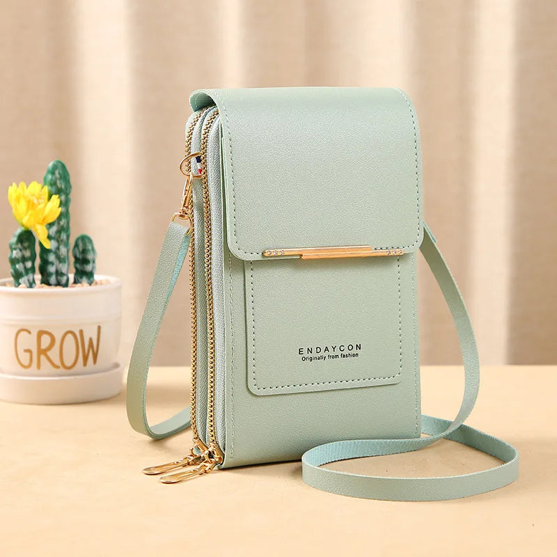 Bolsa Transversal com Tela Touch para Celular