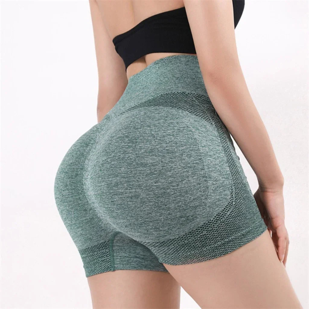 Short Esportivo de Cintura Alta – Conforto e Estilo para Seus Treinos! 🏋️♀️