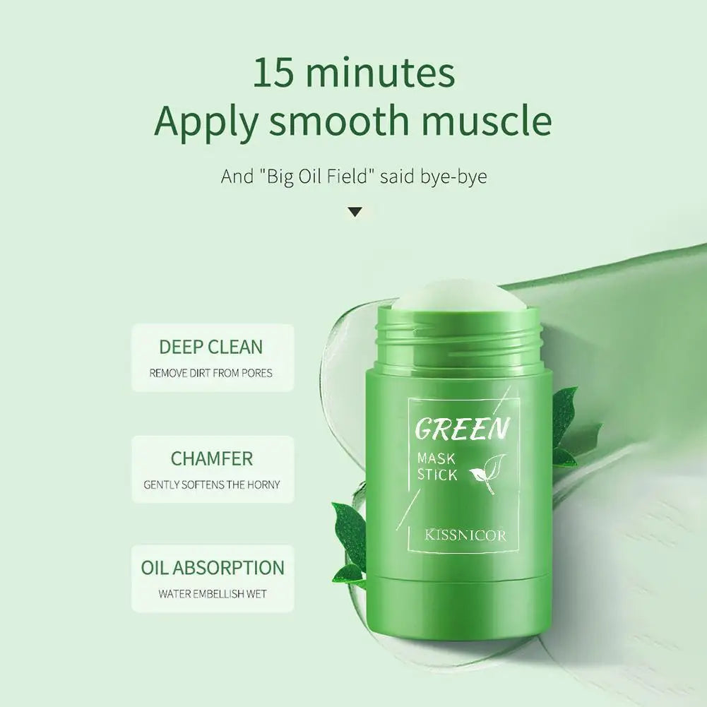 Máscara de Chá Verde – Limpeza Profunda e Hidratação para Todos os Tipos de Pele!