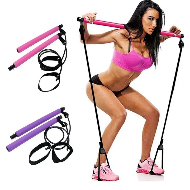 Pilates Stick Multifuncional – O Equipamento Ideal para Seu Treino!