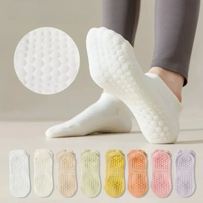 Meias Antiderrapantes para Yoga e Pilates – Conforto e Segurança para Seus Treinos!