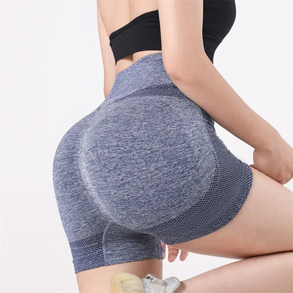 Short Esportivo de Cintura Alta – Conforto e Estilo para Seus Treinos! 🏋️‍♀️