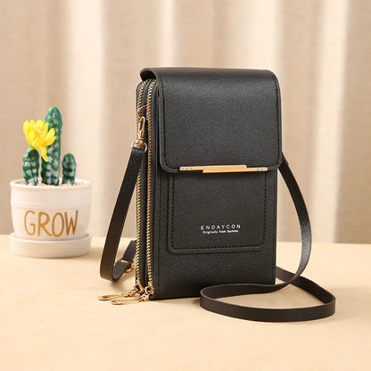 Bolsa Transversal com Tela Touch para Celular
